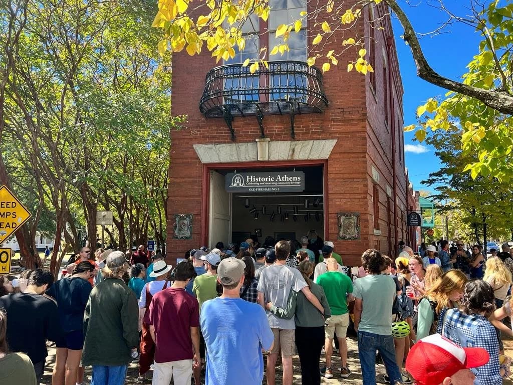 Athens historic neighborhoods map